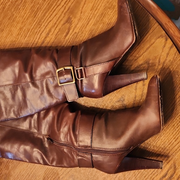 Coach Tall heeled Boots Q248 Monet.  SIZE 7B - Picture 10 of 12